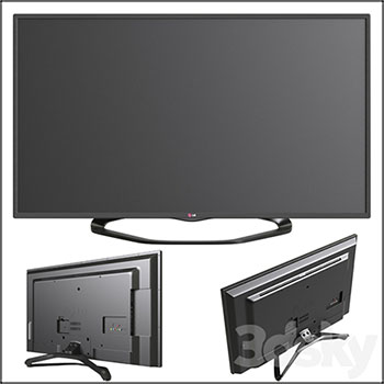 LG 32LA620液晶电视3D模型16图库网精选