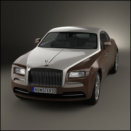2014款劳斯莱斯魅影轿车3D模型16设计网精选