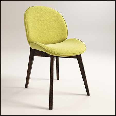 欧式餐椅椅子3D模型16设计网精选