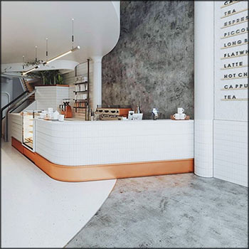 PhuongDoan室内咖啡店场景3D模型素