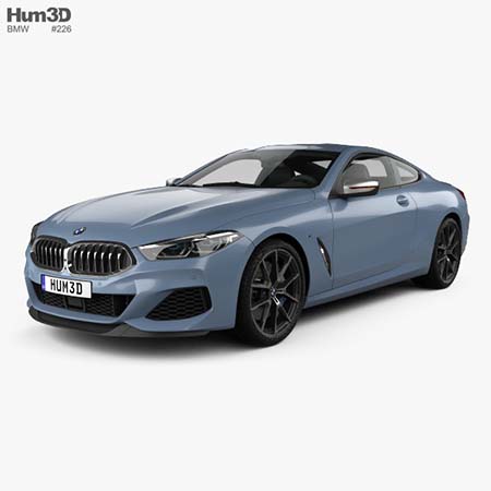宝马BMW 8 Series (G15) M850i coupe 2019 3D汽车模型