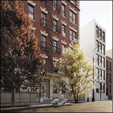 纽约街头外景3D模型16设计网精选