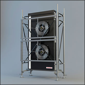 日立冷凝器3D模型16设计网精选