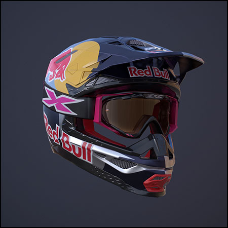 Alpinestars头盔3D模型