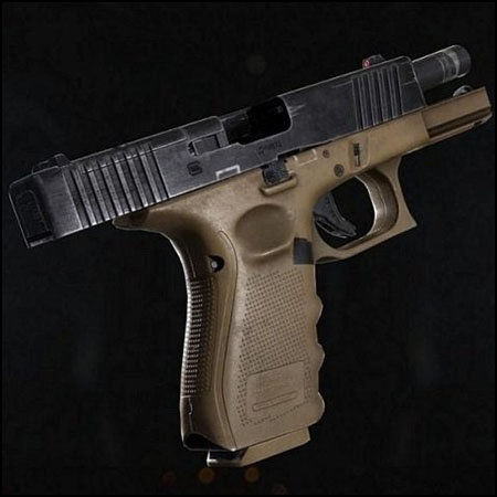 Glock手枪3D模型素材天下精选