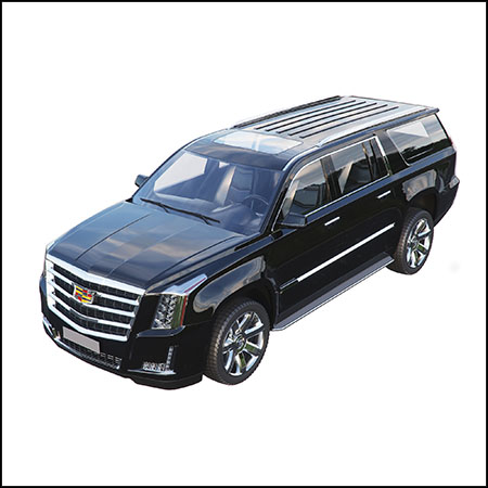 Cadillac Escalade ESV 凯迪拉克凯雷德3D模型16图库网精选