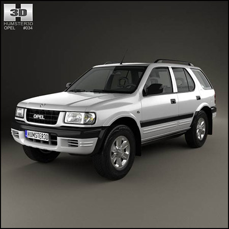 欧宝Opel Frontera (B) 1998 越野车3D模型16图库网精选