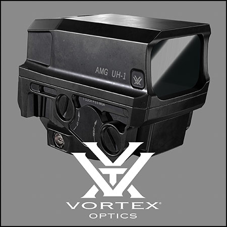 Vortex Optics AMG UH-1 GEN II全息瞄准镜3D模型