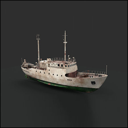 Old vessel旧船3D模型16设计网精选