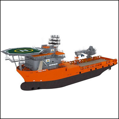 Supply Vessel航行补给船3D模型素材天下精选
