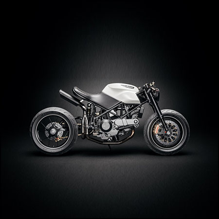 Ducati 916 Custom Cafe Fighter 摩托车3D模型