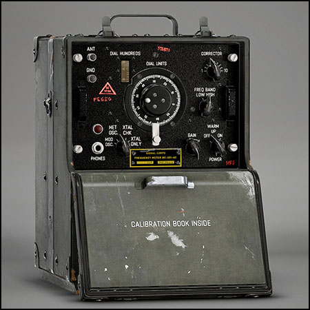 WWII Frequency Meter无线电频率接收器3D模型素材天下精选