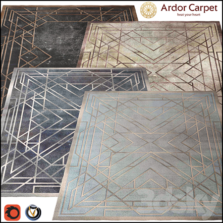 Carpet Ardor (Echelle) 地毯3D模型素材天下精选