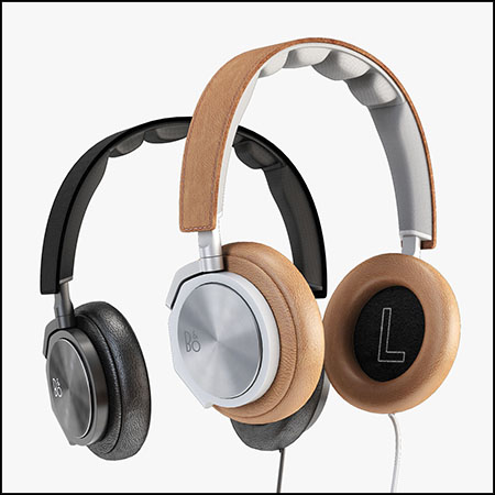 Bang & Olufsen Beoplay H6 头戴式耳机3D模型素材天下精选