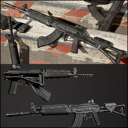 Sako Rk95tp步枪3D模型