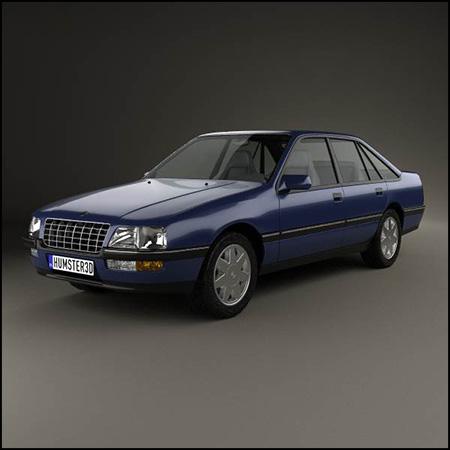 欧宝Opel Senator (B) 1987 汽车3D模型16设计网精选