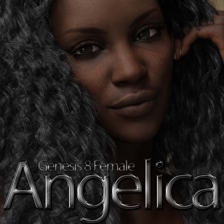 Angelica的8款女性风格Poser人物3D模型