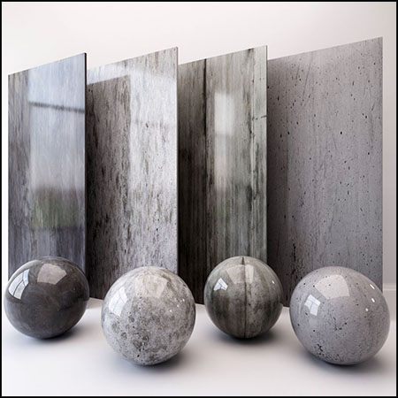 Concrete Texture 5K大理石地板纹理3D模型16设计网精选