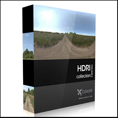 10款高分辨率（360×180度）全景HDRI环境贴图