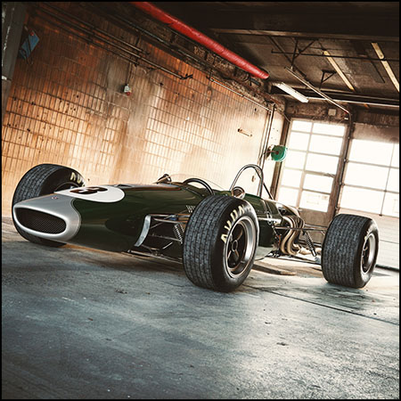 超酷布拉汉姆方程式赛车3D/C4D模型素材天下精选