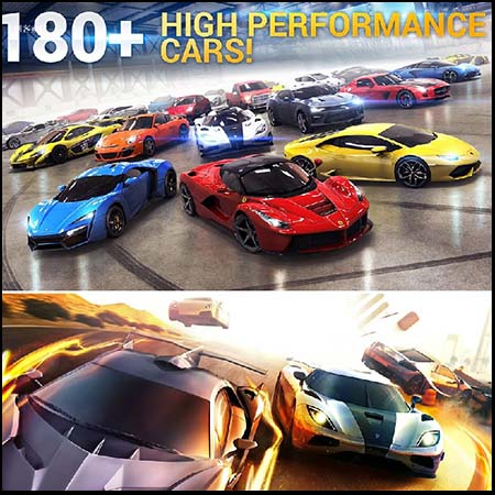 47套C4D赛车游戏《狂野飙车8极速凌云》工程设计素材