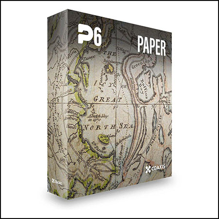 100种多普通纸、包装纸、地图、纸板和纸巾PBR纹理