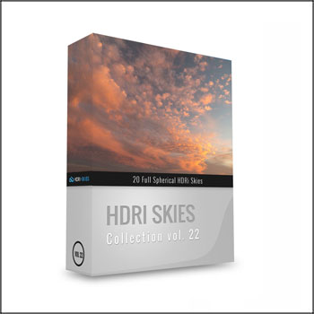 20个高动态20K高清全球形HDR天空环境贴图