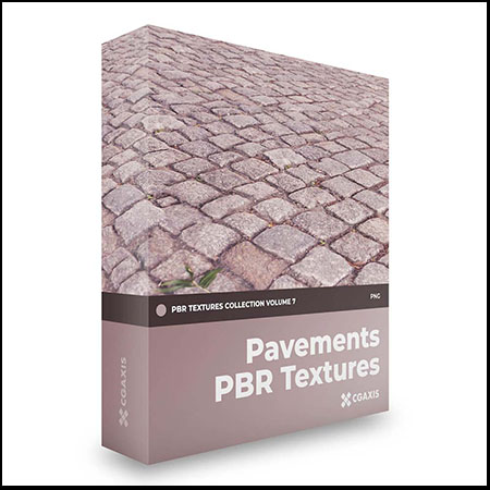 100款4K路面室外地面砖PBR材质纹理贴图素材天下精选
